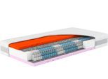 Taschenfederkernmatratze HN8 SCHLAFSYSTEME "Sleep Balance TFK, Wendematratze mit 2 Härtegraden", weiß, B:160cm H:24cm L:200cm, Bezug (oben): 100% Polyester. Bezug (unten): 100% Polyester. Steppfüllung (oben): 100% Polyester. Steppfüllung (unten): 100% Polyester, Matratzen, Taschenfederkernmatratze, in 90 x 200 cm und vielen weiteren Größen erhältlich