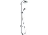 hansgrohe Croma 220 Reno Showerpipe 27224000 Brausearm 400 mm, schwenkbar, chrom
