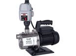 T.I.P. HWA 3000 INOX Hauswasserautomat - Edelstahl 31142, 2.800 l/h, 42 m Förderhöhe, 550 W, Trockenlaufschutz
