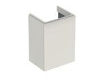 Geberit Smyle Square Handwaschbecken-Unterschrank 500350JL1 44,2x61,7x35,6cm, 1 Tür rechts, sandgrau hochglanz
