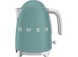 SMEG Wasserkocher "KLF03EGMEU", grün (emerald grün), B:22,3cm H:28cm T:17,1cm, Wasserkocher, Wasserkocher