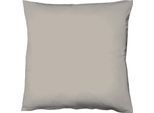 Kissenbezüge FLEURESSE "Colours", grau, B:40cm L:40cm, Interlock-Jersey, Obermaterial: 100% Baumwolle, Kissenbezüge, edler, bügelfreier Interlock-Jersey aus 100% Baumwolle