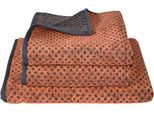 Handtuch Set DYCKHOFF "Golden Shades Rhombus", rosa (kupfer), 3 Stk., Walkfrottier, Walkfrottier, Obermaterial: 100% Baumwolle, Handtuch-Sets, Handtuch Set, 2 Handtücher (50x100 cm), 1 Badetuch (70x140 cm)