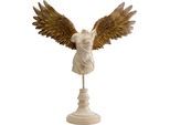 Dekofigur KARE DESIGN "Deko Figur Guardian Angel Female", bunt (mehrfarbig), B:46,5cm H:41,5cm T:14cm, Polyresin, Dekofiguren, Dekofigur