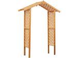 Rankhilfe PROMADINO, braun, B:167cm H:219cm T:53cm, Holzwerkstoff, Rankhilfen, Rankhilfe, Rankkasten, BxTxH: 167x53x219 cm