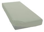 Spannbettlaken OTTO HOME "MATILDA Jersey 160 g/m², 97% Bio-Baumwolle 3% Elasthan, Bettlaken", grün (seegrün), 1 Stk., Jersey, 140-160x200-220 140x200 140x210 140x220 150x200 150x210 150x220 160x200 160x210 160x220 30cm, Jersey, Obermaterial: 97% Baumwolle, 3% Elasthan, Bettlaken, Spannbettlaken, Bettlaken Bio-Baumwolle, für Matratzen bis 30cm Höhe, perfekter Sitz