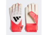 Torwarthandschuhe ADIDAS PERFORMANCE "PRED GL TRN J", Kinder, Gr. 3, lucid rot, zero metallic, schwarz, Materialmix, Handschuhe Torwarthandschuhe, für Kinder und Jugendliche