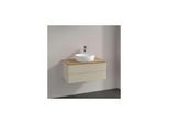 Villeroy und Boch Antao Waschtisch-Unterschrank K19111HJ 80x36x50cm, Waschbeckenplattenfarbe honey oak, silk grey matt lacquer