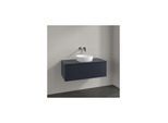 Villeroy und Boch Antao Waschtisch-Unterschrank K31010HG 100x36x50cm, Waschbeckenplattenfarbe Lack, midnight blue matt lacquer