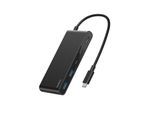 BELKIN Laptop-Dockingstation "Connect 7-in-1 USB-C Hub mit Dual USB-C Ports", schwarz, B:10mm H:2mm T:14,5mm, Dockingstationen