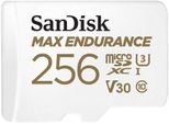 SanDisk Max Endurance microSDXC Speicherkarte 256GB + SD Adapter
