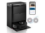 BOSCH Saugroboter "Spotless Max BCRDW3B mit Wischfunktion, rotierende Wischpads", schwarz, B:34cm H:9,8cm, Saugroboter, Datensicherheit, 11.000 Pa Saugkraft, Absaugstation, Carbon Bürste, Saugroboter