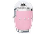 SMEG Zitruspresse "CJF11PKEU", pink (cadillac pink), B:16,5cm H:28,1cm T:18,9cm, Entsafter, Zitruspresse