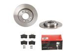 BREMBO Bremsensatz, Scheibenbremse Bremsensatz-Hinterachse ijdtidjtd2 Vorderachse voll 247mm 10mm für Citroën Peugeot Roewe (SAIC) VW Audi SEAT Skoda