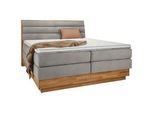 Boxspringbett Marissa in Taupe ca. 180x200cm