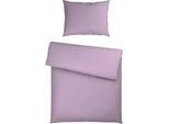 Bettwäsche Crinkle Flieder ca. 140x200cm