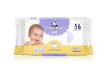 BELLA Baby Happy Panda Vochtige Reinigings Doekjes voor Kinderen 56 st