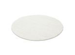 Ayyildiz , Creme , Textil , Uni , rund , Oeko-Tex® Standard 100 , für Fußbodenheizung geeignet, schmutzabweisend, für Hausstauballergiker geeignet, lichtunempfindlich, antistatisch, pflegeleicht, strapazierfähig, leicht zusammenrollbar , Teppiche & Böden, Teppiche, Hochflorteppiche, Hochflorteppiche rund