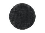 Ayyildiz , Grau , Textil , Uni , rund , Oeko-Tex® Standard 100 , für Fußbodenheizung geeignet, schmutzabweisend, für Hausstauballergiker geeignet, lichtunempfindlich, antistatisch, pflegeleicht, strapazierfähig, leicht zusammenrollbar , Teppiche & Böden, Teppiche, Hochflorteppiche, Hochflorteppiche rund
