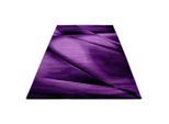 Ayyildiz , Lila , Textil , Abstraktes , rechteckig , 120x170 cm , Oeko-Tex® Standard 100 , für Fußbodenheizung geeignet, schmutzabweisend, für Hausstauballergiker geeignet, lichtunempfindlich, antistatisch, pflegeleicht, strapazierfähig, leicht zusammenrollbar , Teppiche & Böden, Teppiche, Webteppiche