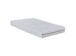 Mid.you , Weiß , Textil , H3 , Füllung: Polyester , 140x200 cm , Oeko-Tex® Standard 100 , Bezug abnehmbar/waschbar, Ober- und Unterseite versteppt, atmungsaktiv, schadstoffgeprüft, Wendematratze, Bezug rundum abnehmbar, orthopädische Matratze , Schlafzimmer, Matratzen, Wendematratzen