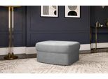 Polsterhocker SIT & MORE "Jazz", grau, B:84cm H:43cm T:70cm, 100% Polyester, Hocker, Polsterhocker
