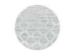 Ayyildiz , Grau , Textil , Boho , rund , Oeko-Tex® Standard 100 , für Fußbodenheizung geeignet, schmutzabweisend, für Hausstauballergiker geeignet, lichtunempfindlich, antistatisch, pflegeleicht, strapazierfähig, leicht zusammenrollbar , Teppiche & Böden, Teppiche, Webteppiche