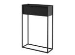 Möbelix , Schwarz , Metall , 60x23x90 cm , Handmade in Europe , UV-beständig ,