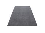 Ayyildiz , Hellgrau , Textil , Uni , rechteckig , 240x340 cm , Oeko-Tex® Standard 100 , für Fußbodenheizung geeignet, schmutzabweisend, für Hausstauballergiker geeignet, lichtunempfindlich, antistatisch, pflegeleicht, strapazierfähig, leicht zusammenrollbar ,