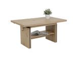 Mid.you , Eichefarben , Holzwerkstoff , Holzoptik , rechteckig , 67x56-66x110-165 cm , ausziehbar, höhenverstellbar, offenes Fach, einfacher Aufbau ,
