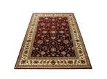 Ayyildiz , Rot, Beige , Textil , orientalisch , rechteckig , 200x290 cm , Oeko-Tex® Standard 100 , für Fußbodenheizung geeignet, schmutzabweisend, für Hausstauballergiker geeignet, lichtunempfindlich, antistatisch, pflegeleicht, strapazierfähig, leicht zusammenrollbar , Teppiche & Böden, Teppiche, Webteppiche