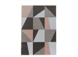 Ayyildiz , Rosa , Textil , Retro , rechteckig , 80x250 cm , Oeko-Tex® Standard 100 , für Fußbodenheizung geeignet, schmutzabweisend, für Hausstauballergiker geeignet, lichtunempfindlich, antistatisch, pflegeleicht, strapazierfähig, leicht zusammenrollbar , Teppiche & Böden, Teppichläufer & Vorleger