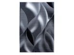 Ayyildiz , Schwarz , Textil , Abstraktes , rechteckig , 240x340 cm , Oeko-Tex® Standard 100 , pflegeleicht , Teppiche & Böden, Teppiche, Webteppiche