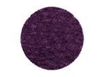 Ayyildiz , Lila , Textil , Uni , rund , Oeko-Tex® Standard 100 , für Fußbodenheizung geeignet, schmutzabweisend, für Hausstauballergiker geeignet, lichtunempfindlich, antistatisch, pflegeleicht, strapazierfähig, leicht zusammenrollbar , Teppiche & Böden, Teppiche, Hochflorteppiche, Hochflorteppiche rund