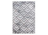 Ayyildiz , Bronzefarben , Graphik , rechteckig , 140x200 cm , Oeko-Tex® Standard 100 , für Fußbodenheizung geeignet, schmutzabweisend, für Hausstauballergiker geeignet, lichtunempfindlich, antistatisch, pflegeleicht, strapazierfähig, leicht zusammenrollbar , Teppiche & Böden, Teppiche, Webteppiche