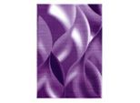 Ayyildiz , Lila , Textil , Abstraktes , rechteckig , 240x340 cm , Oeko-Tex® Standard 100 , pflegeleicht , Teppiche & Böden, Teppiche, Webteppiche