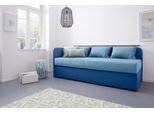 Polsterliege MAINTAL "Diana", blau, B:83cm, Komplettbetten
