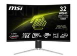 MSI Curved-Gaming-Monitor "MAG 325CQRF QD E2", Energieeffizienz: F, schwarz, Monitore, 5-Wege Joystick Navigation, Curved-Gaming-Monitor