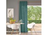 Vorhang NEUTEX FOR YOU "Mara-ECO" Gr. 1, grün (smaragd), B:144cm H:245cm, Jacquard, Polyester, Gardinen, Vorhang