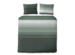 Bettwäsche FLORELLA "Adrian pfau Edel-Satin, 100% Baumwolle", blau (pfau), B/L: 200cm x 200cm, 1 Stk., 2 Stk., Satin, B/L: 70cm x 90cm, Satin, Obermaterial: 100% Baumwolle CO., Bettwäsche, Bettwäsche