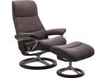 Relaxsessel STRESSLESS "View", rot (bordeaux paloma), B:82cm H:109cm T:81cm, Leder BATICK: BATICK ist ein leicht korrigiertes, durchgefärbtes und genarbtes Möbelleder, bei dem die meisten Unebenheiten und Spuren in der Regel entfernt wurden.;Leder PALOMA: PALOMA ist ein durchgefärbtes Semianilin-Möbelleder mit natürlicher Narbung.;ROHLEDER Stoff Q2 FARON: Ein fester zuverlässiger Bouclé mit einem