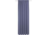 Vorhang ADAM "Uni Collection", blau (royalblau), B:142cm H:295cm, Baumwolle (Bio-Baumwolle), Gardinen, Vorhang, Blickdichter aus 100% Bio-Baumwolle, Vorhang nach Wunschmaß