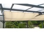 Seilspannsonnensegel FLORACORD "Innenbeschattung", beige (elfenbeinfarben), B:330cm T:200cm, Polyester, Sonnensegel, Seilspannsonnensegel, BxT: 330x200 cm, 1 Bahn