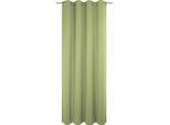 Vorhang ADAM "Uni Collection light" Gr. 4, grün (hellgrün), B:145cm H:245cm, Baumwolle (Bio-Baumwolle), Gardinen, Vorhang, aus 100% Bio-Baumwolle, Vorhang nach Wunschmaß