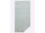 Handtuch Gr. 1, grün (zartmint), B:50cm L:100cm, 100% Baumwolle, Handtücher, Handtuch