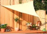 Sonnensegel FLORACORD, beige, B:500cm T:500cm, Polyethylen, Sonnensegel, Sonnensegel, Schenkellänge: 500 cm