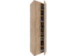 Schuhschrank VCM "XXL Holz Großer Schuhschrank Schuhkommode Ulas 8", braun (honig, eiche), B:49cm T:30cm, Obermaterial: 100% Holz Wood., Schränke, Schuhschrank