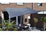 Sonnensegel FLORACORD, grau (anthrazit), B:300cm T:250cm, Polyester, Sonnensegel, Sonnensegel, BxT: 300x250 cm, anthrazit