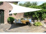 Sonnensegel FLORACORD "Dreieck", weiß, B:360cm T:360cm, Polyester, Sonnensegel, Sonnensegel, B: 360 cm, weiß
