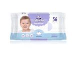 BELLA Baby Happy Panda vochtige doekjes voor kinderen 56 st